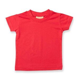 Larkwood Baby Plain T-Shirt / Red